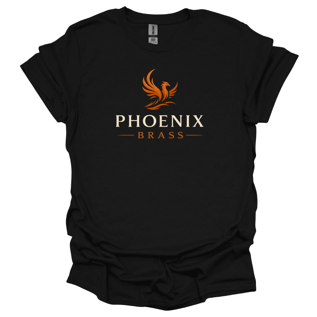 Phoenix Brass T-Shirt Gildan Soft Style