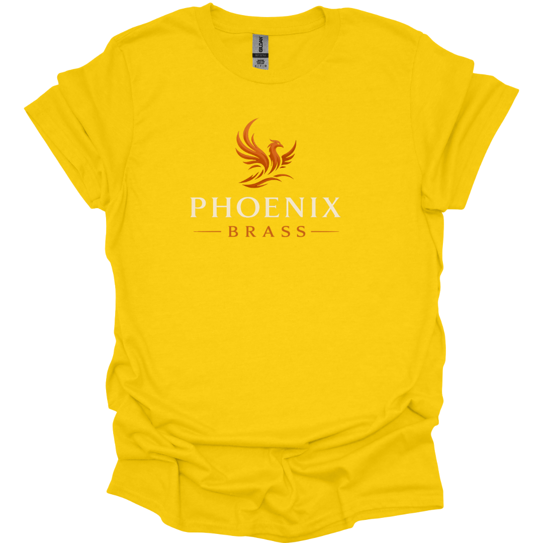 Phoenix Brass T-Shirt Gildan Soft Style