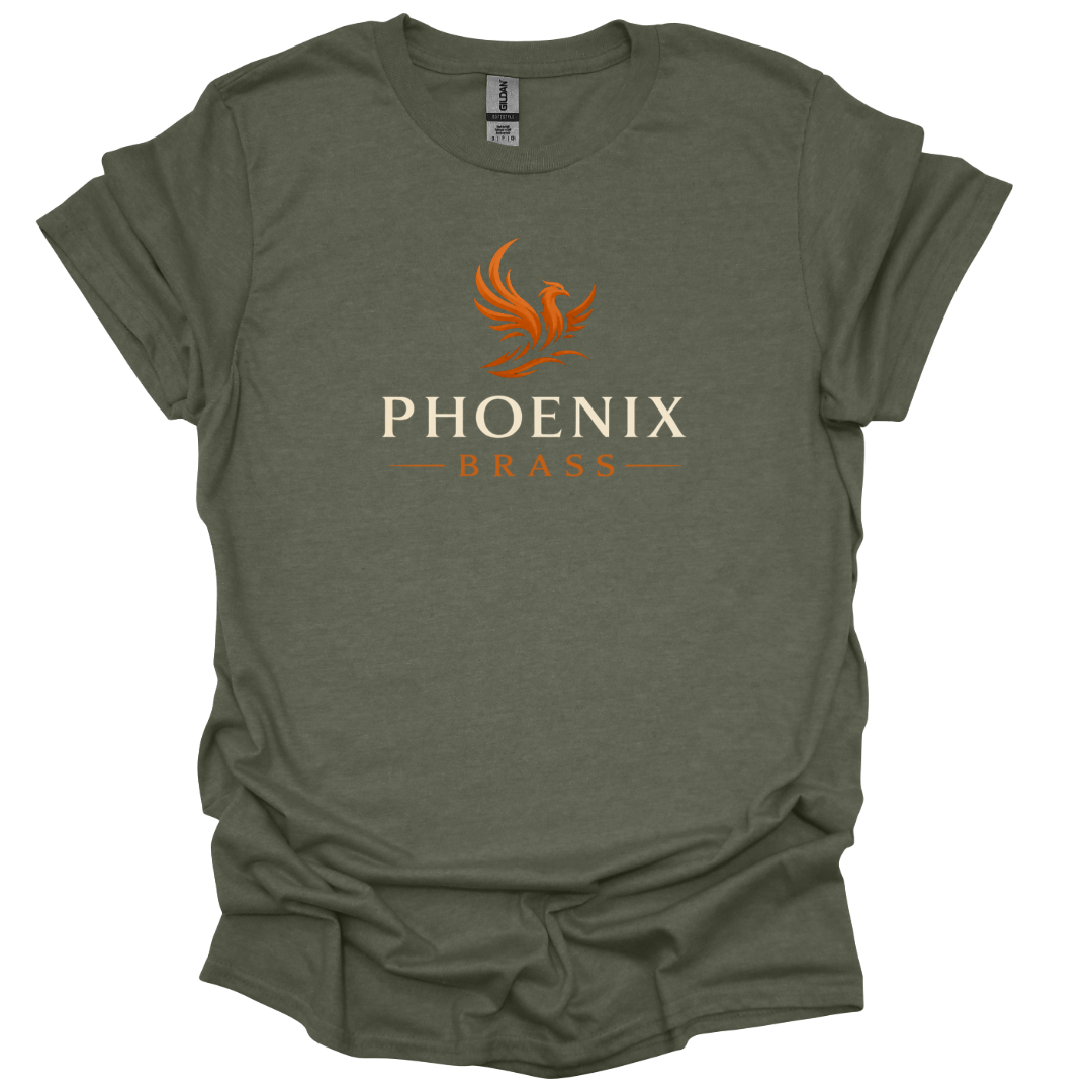 Phoenix Brass T-Shirt Gildan Soft Style