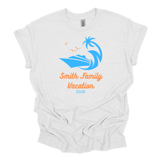 Custom 2 Color Design T-Shirt